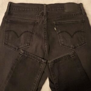 LEVI'S | 710 Super Skinny Black Wash Women's Jeans Size 28